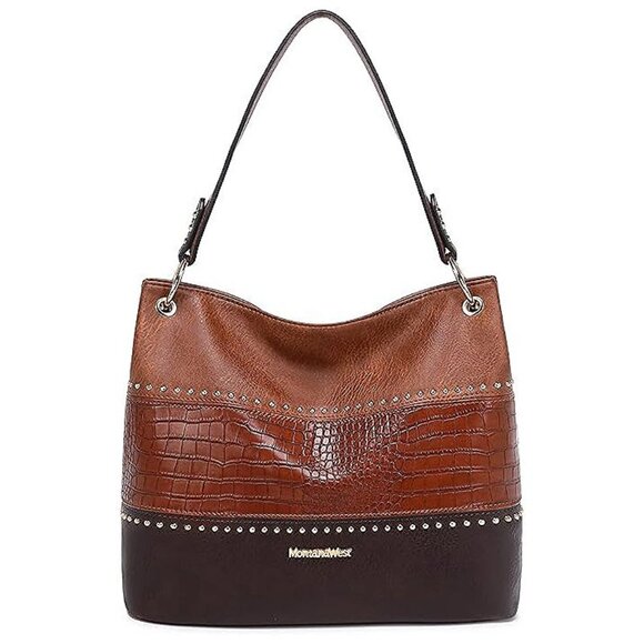 Hobo Bag Purses and Handbags for Women Top Handle Handbags B-brown/Coffee